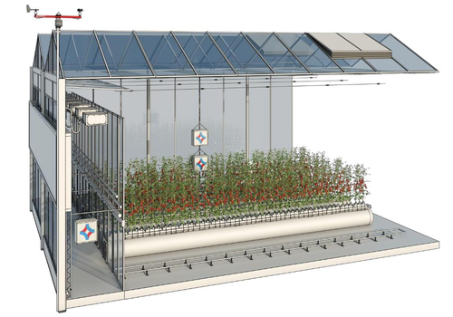 Venlo（文洛）型玻璃/PC陽光板連棟溫室大棚建設的功能特點